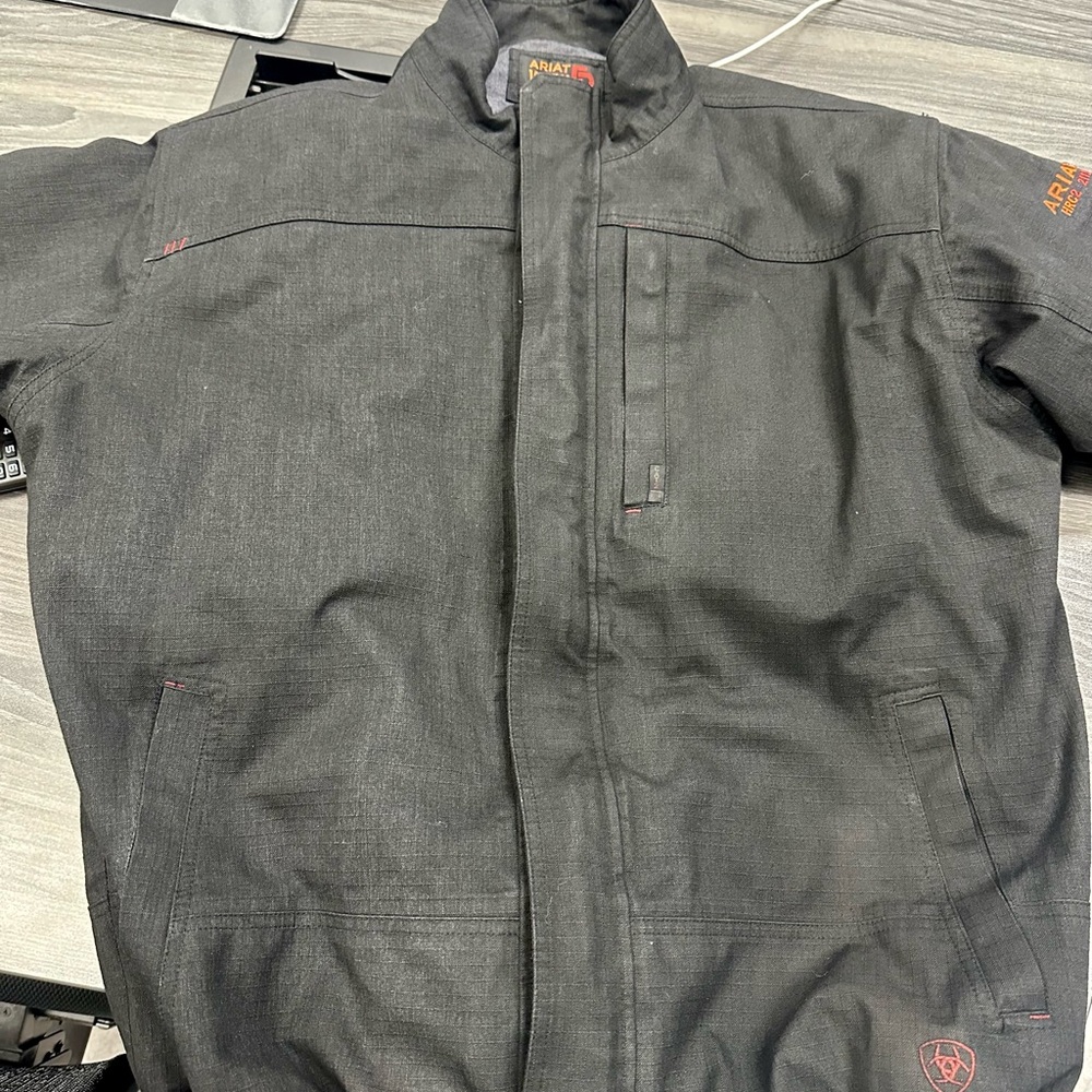 Ariat Men's Charcoal Field Jacket - Picture 2 of 7